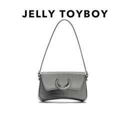 fashion shoulder Axillary bag moon buckles women chain handbag Hand-held or slung