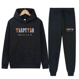 New Tracksuit hoodieSweatpants Piece Set Men Women Clothing Jogging Tracksuit Sweatshirts Fleece Hoodies Pants Y220725