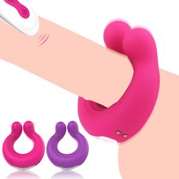 VETIRY Couple Vibrator for Penis Wireless Remote Control Cock Ring Clitoral Stimulation sexy Toys Man 9 Speeds