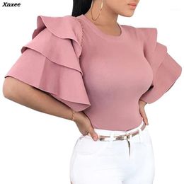 blusas rojas de moda