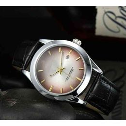 Designer R Wristwatch O Watches L E Men's X Leisure 3-pin Belt Watch