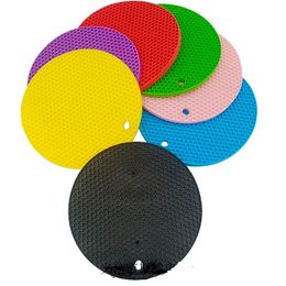 GLASS PIPE STORE hookah accessories round soft rubber coaster silicone pad hookah mat