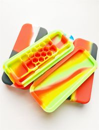 Silicone honeycomb smoke hookah ice tray 10 large capacity ice mold box titanium nails