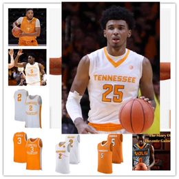 Mit88 College Custom Tennessee Volunteers Stitched College Basketball Jersey 32 Cole Morris 13 Olivier Nkamhoua 5 Admiral Schofield 1 Kennedy