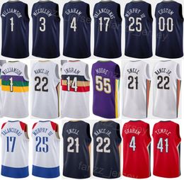 Print Earned Statement Basketball Edition Brandon Ingram Jersey 14 Zion 1 Jonas Valanciunas 17 Devonte Graham 4 Herbert Jones 5 Jaxson Hayes 10 CJ McCollum 3 Man Kids