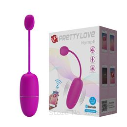 New App Bluetooth Remote Control Vibrator Egg Pretty Love G Spot Kegel Balls Vagina Clitoris Stimulaator sexy Toys For Women.