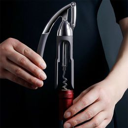 Wine corkscrew multi-function wine opener to open wine steel corkscrew household screwdriver 201201