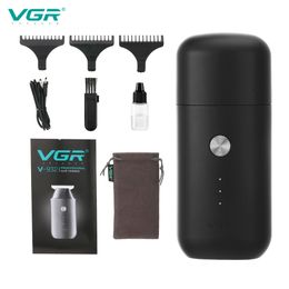 VGR Mini Hair Clipper Professional Zero Cutting Machine Electric Cordless Beard Trimmer Rechargeable Hair Trimmer for Men V-932