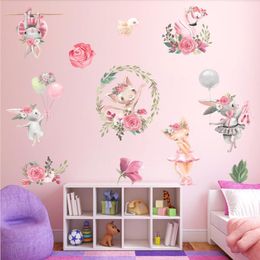 Wall Stickers Creative Ballet For Home Decor Kids Room Girls Decoration Sticker Cartoon DecalsWallWallWallWall