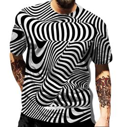 Men's T-Shirts Men's T Shirt Zebra Tie Dye Pattern Street Sportswear Harajuku 2022 O Neck Fashion Casual 3D PrintingMen's Men'sMen's