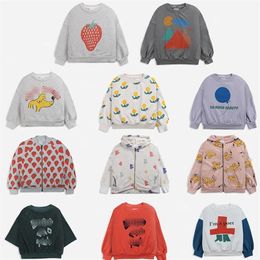 Kids Sweaters Spring BC Toddler Boys Girls Cartoon Print Pullover Sweatshirts Baby Children's Outwear Clothings Top 220507