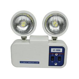 Emergency Lights 2x3W Two Heads Fire Light Safety Lamp Home Shopping Mall 2h Time LightEmergency