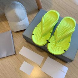 2022 Ladies Flip Flops Chaussures Femme Slipper Summer Shoes Woman Fashion Slippers Balencaigaity Women Slip-On Flat Zapatos De Mujer Platform Slides Bb Paris