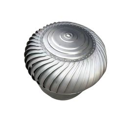 Machinery Unpowered stainless steel warehouse workshop industrial kitchen roof turbine ventilation circulating axial flow fan