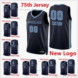 NCAA Printed Diamond 75th Navy Basketball Jerseys 7 Santi Aldama 15 Brandon Clarke 2 Xavier Tillman Ziaire Williams John Konchar Desmond Bane