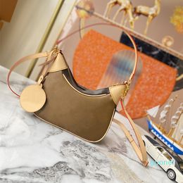 2022 Monograms Genuine Leather woman luxurys men designers bags lady Womens mens crossbody tote Hobo Shoulder Purses Handbags Bag wallet 000