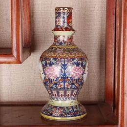 Vases Antique Ceramic Vase Ornaments Collectible Porcelain Old Goods Study Home Decoration