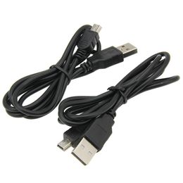 camera sync cable UK - 1M USB 2.0 A to Mini B 5 Pin Male Data Sync Charger Cable Charging Cord For MP3 MP4 GPS Camera 100pcs299F