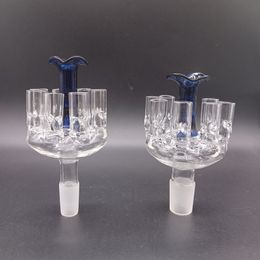 Thick Glass Tree Arm Perc Accessories for Smoking 14mm 18mm Water Bongs Pipes