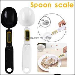 Measuring Tools Kitchen Kitchen Dining Bar Home Garden Ll 500G/0.1G Capacity Coffee Tea Digital Electronic Scale Kitc Dhzfv