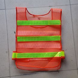 Reflective Vest Safety Clothing Hollow Grid Vests High Visibility Warning Safety Working Construction Traffic PP