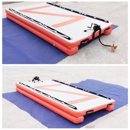 Inflatable Water Platform Floating Dock Water Mat Magic Carpet Boat For Adults and Kids Outdoor Surfing Fishing Swimming