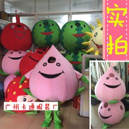 Mascot doll costume Fruit Mascot Costume Suits Party Game Fancy Dress Outfits Promotion Carnival Halloween Easter Mascot