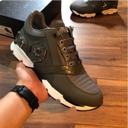 Fashion Luxury Italy Ace Chain Reaction yellow navy mens casual shoes Black Multi Colour Rubber Suede 2.0 Chainz white men women sneakers a05 adawdwasd