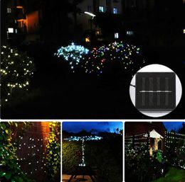 Strings Clearance Sale 22M 200LED String Light With Solar Strip Night Lamp Fairy Lights For Outdoor Christmas Trees Wedding GardenLED LED