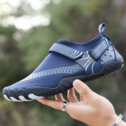 Summer Water Shoes Men Beach Sandals Upstream Shoes Man Quick Dry River Sea Slippers Diving Swimming Shoes 3647 Y200420