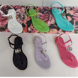 ladies flat sandals luxury designers design women fashion sHigh quality sandals Leather with box