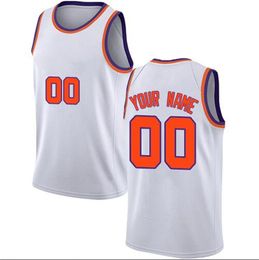 Printed Phoenix Custom DIY Design Basketball Jerseys Customization Team Uniforms Print Personalized any Name Number Mens Women Kids Youth Boys White Jersey