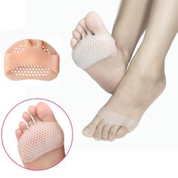 Silicone Honeycomb Forefoot Insoles High Heel Shoes Pad Gel Insoles Breathable Health Care Shoe Insole Massage Shoes Cushion