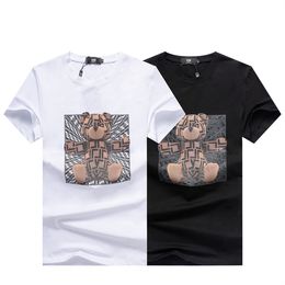 Summer Brand Mens T Shirt Fashion Men Women Designers Clothing High Quality Short sleeve casual loose Couple Tee@94