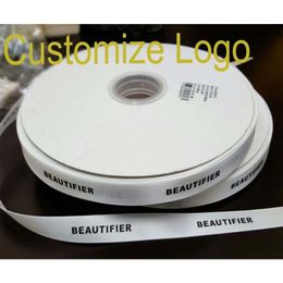 lots of width Customised your DIY satin ribbon Polyester belt flat font Wedding & Personalised gift packing sale by roll 220608