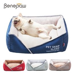 Benepaw Comfortable Dog Beds For Small Medium Large Dogs Durable Removable Antislip Soft Puppy Pet Sleeping Lounger Couch LJ200918