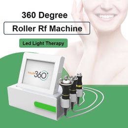 New Designs 360 Degree Rotating Rf Skin Tightening Machine Rotation Rolling r-f 360 Radio Frequency Rotating Roller Newest Treatment Technique