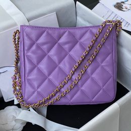 10a Quality Small Luxury Bag 19cm Woman Shoulder Handbag Sheepskin Crossbody Bagss Fashion Cosmetic Chain Tote Designer Bags Lady Purse with Box C016