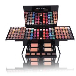 miss rose makeup kit NZ - MISS ROSE Piano Shaped Makeup Eyeshadow Palette Kits 180 Color Complete Makeup Set Matte Shimmer Blush Powder Gift318l