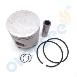 6K5-11631 Piston And Ring 6K5-11601 STD Parts For Yamaha Outboard Motor 2T 60HP 3CYL Powertec Parsun T60 6K5-11631-03 6H3-11631-01-96