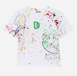 DSQ PHANTOM TURTLE Men's 2023SS New Mens Designer shirt Italian fashion Tshirts Summer T-shirt Male High Quality Cotton Tops 619275
