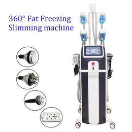 NEW cryolipolysis fat removal slimming machine 9 in 1 Cryotherapy machines Reduce Fats 360 cryoskin rf cavitation device