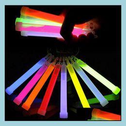 Other Event Party Supplies Festive Home Garden 6 Inches Fluorescent Glow Stick Light Dhqs6