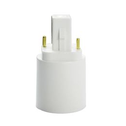 Lamp Holders & Bases 1pc G24 To E27 Socket Converter Change Base LED Bulb Adapter Suitable For All Voltage Halogen CFL Light HolderLamp