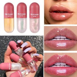 Lip Gloss Transparent Crystal Jelly Lipgloss Shiny Watery Mirror Moisturizing Liquid Lipstick Red Tint Oil YZL1LipLipLipLip