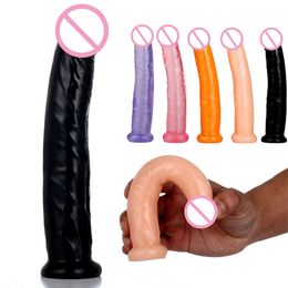 Dildo Realistic Anal Soft Jelly Penis Male Dick Female Masturbation Erotic Toys For Adult sexy Woman sexyshop