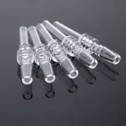 10mm 14mm 18mm Male Joint Quartz Nails Smoking Accessories For Nector Collector Kits Mini Pipes Glass Dab Straw Tips Ceramic Nail For Water Bongs