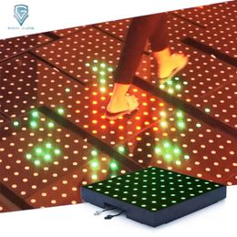 High Quality Tempered Glass 64 Pixel Video Digital Dance Floor