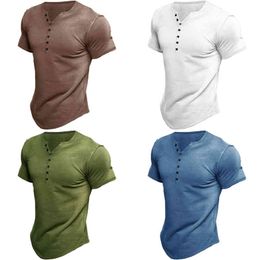 Summer Fashion Men's T Shirt Casual Patchwork Short Sleeve T Shirt Mens Clothing Trend Casual Slim Fit Hip-Hop Top Tees S-2XL Y220606