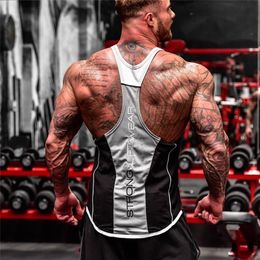 Brand mens sleeveless Summer men Tank Tops Clothing Bodybuilding Undershirt Casual Fitness tanktops tees Size M-XXL 220601